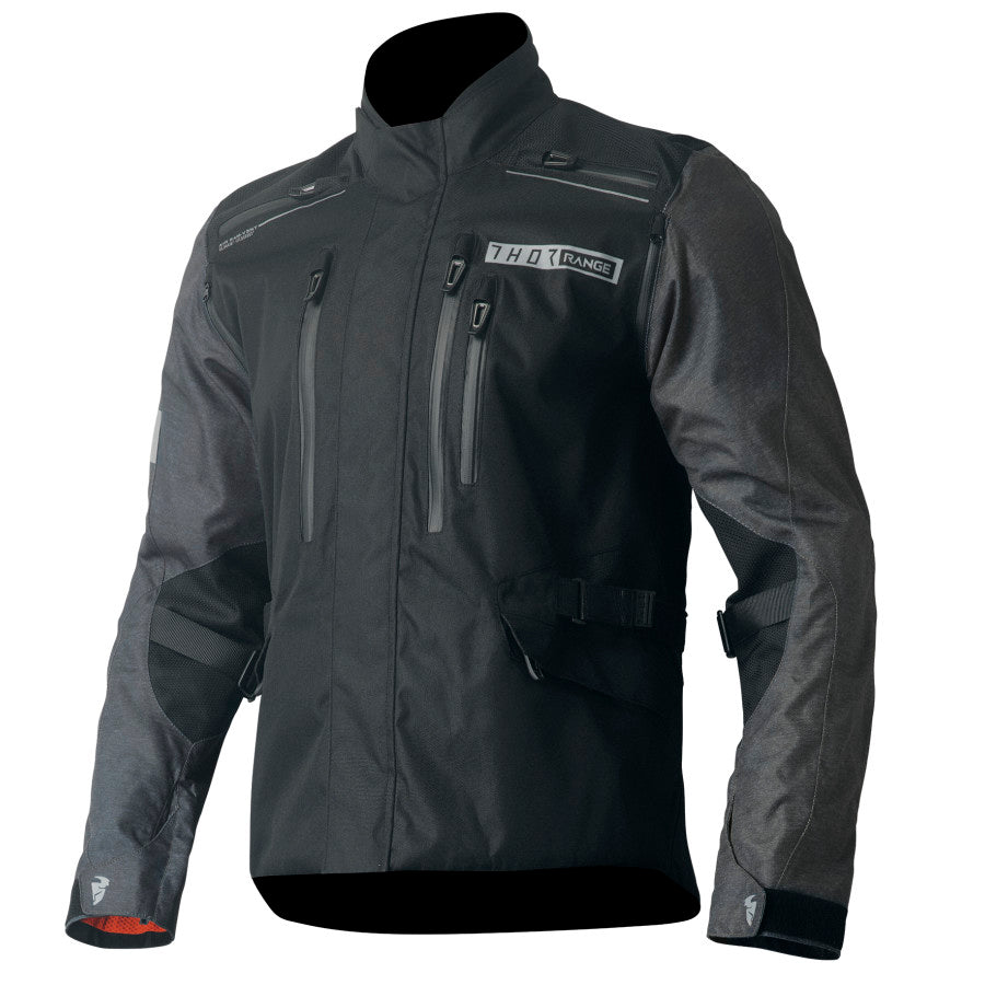 Thor Range Waterproof Jacket - Black Heather