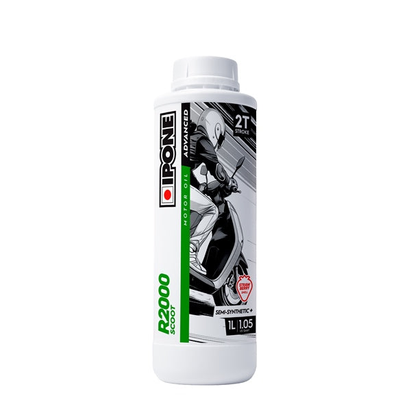 IPONE 2T Engine Oil R2000 Scoot Strawberry 1L