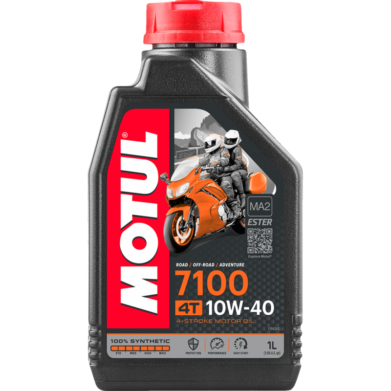MOTUL 7100 10W-40 4T 1L×4缶セット Motul 7100 4T Ester 10W40