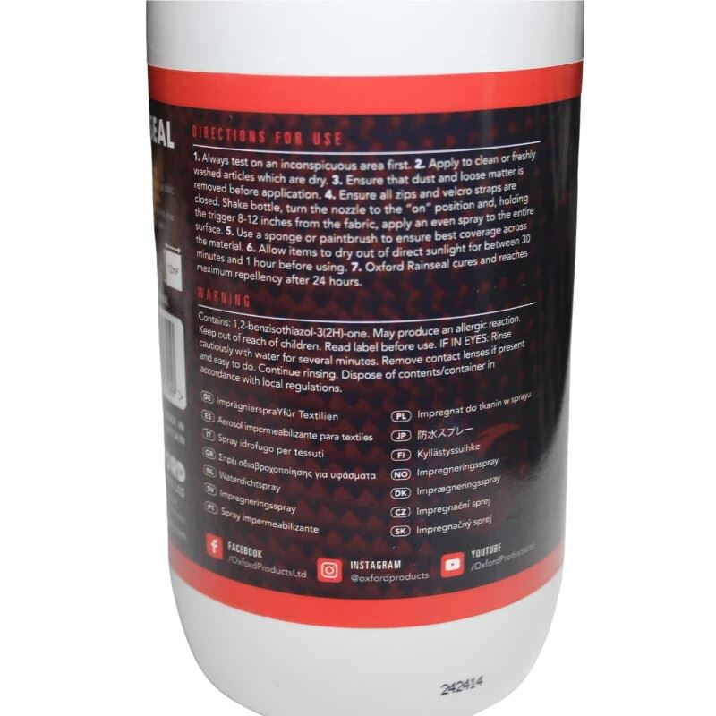 Oxford Mint Rain Seal Spray OX178