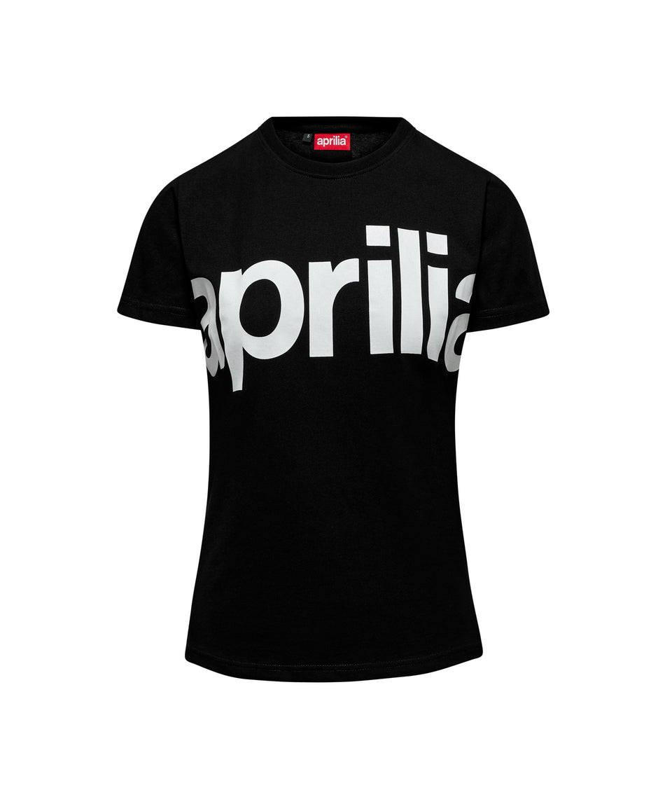 Aprilia OEM Womens T-Shirt - Black