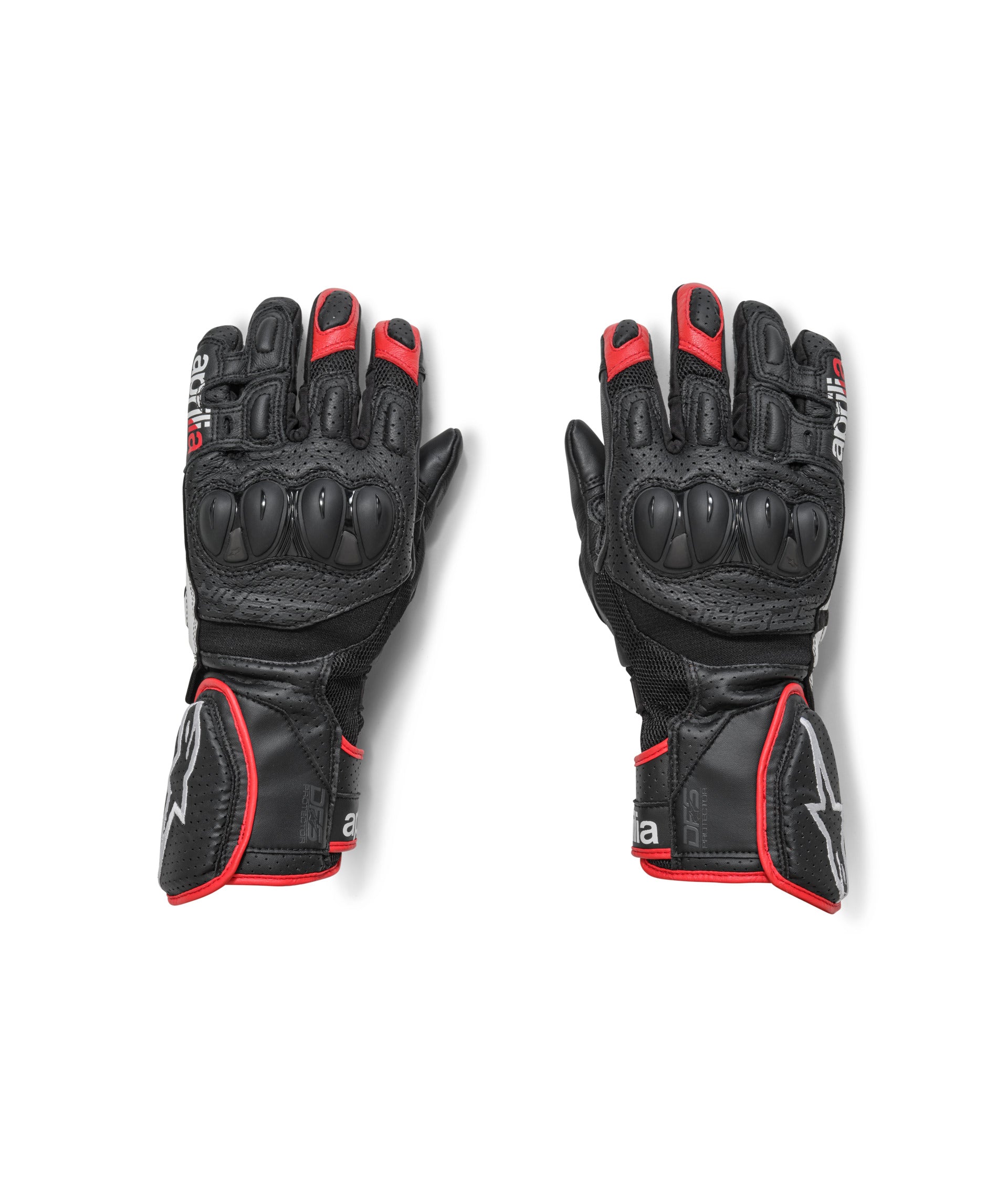 Aprilia Throttle Long Leather Gloves – Studio Cycle