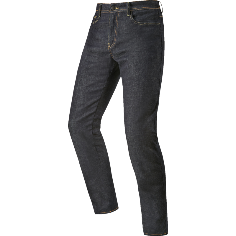 Alpinestars Cult-8 Stretch Denim Riding Pant-Navy Blue