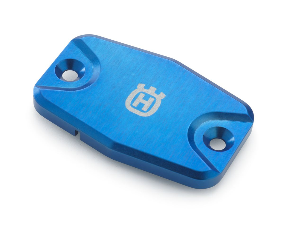HQV Brake Fluid & Clutch Reservoir Cover - Anodized Blue