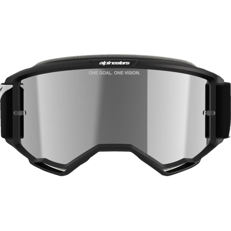 Alpinestars Vision 5 Corp Goggles - Black/Mirror Silver