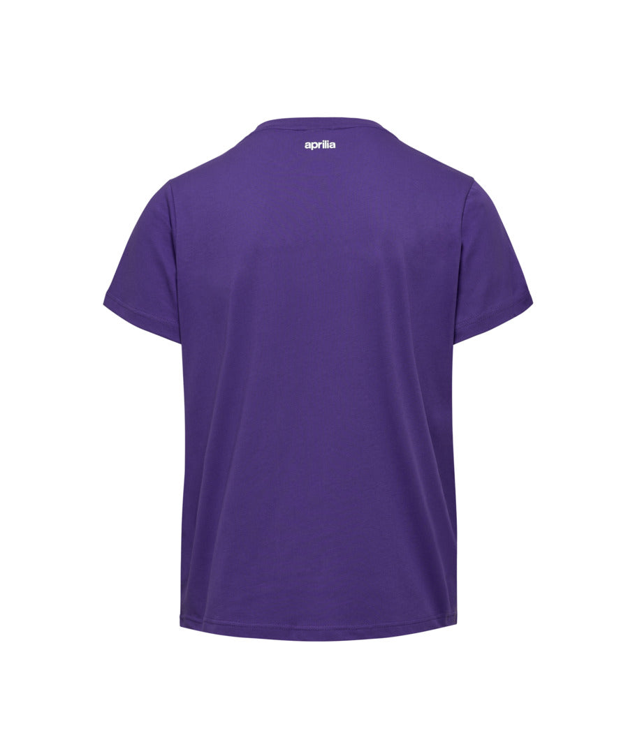 Aprilia OEM Mens T-Shirt - Purple