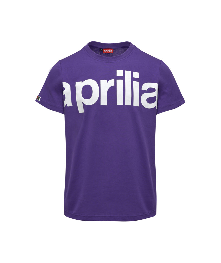 Aprilia OEM Mens T-Shirt - Purple