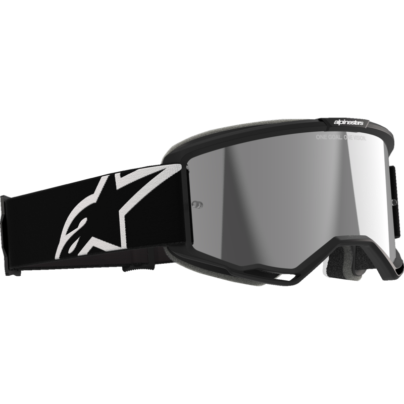 Alpinestars Vision 5 Corp Goggles - Black/Mirror Silver
