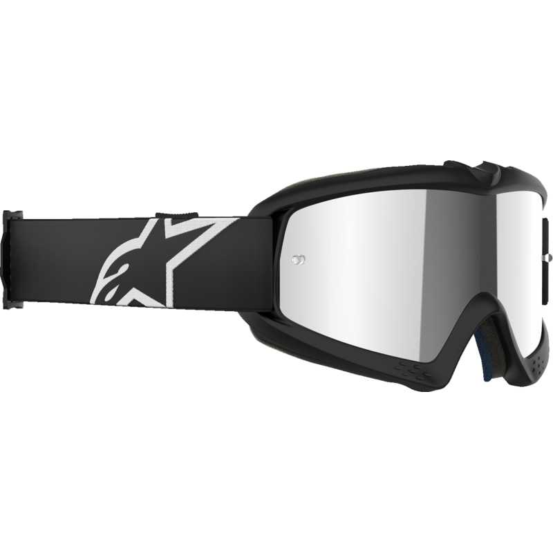 Alpinestars Youth Vision Corp Goggles - Black/Mirror Silver