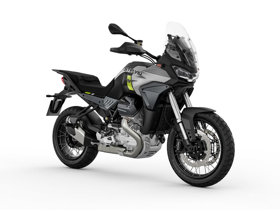 2025 Moto Guzzi Stelvio - Nero Vulcano - READY TO ORDER