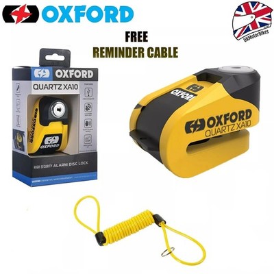 Oxford Disc Lock Quartz Alarm XA10 10mm pin - Studio Cycle