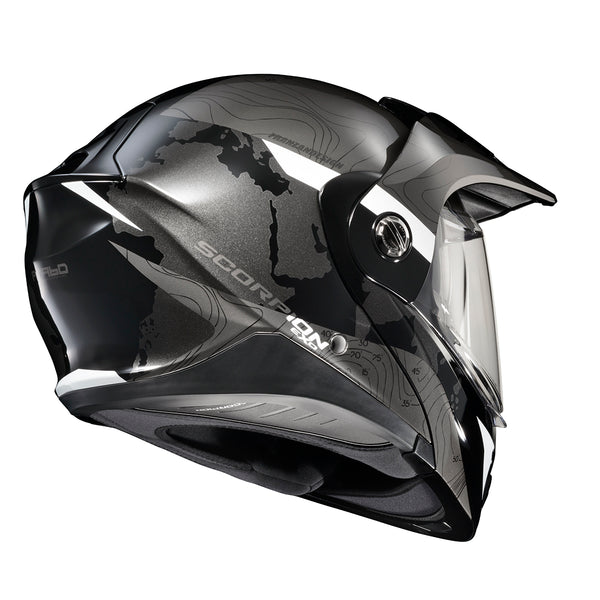 Scorpion EXO-AT960 Modular Helmet-Topographic BLK/WHT – Studio Cycle