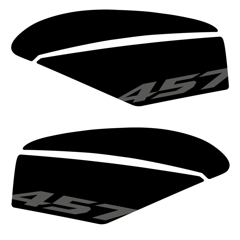 Aprilia Side Tank Protection Stickers - RS 457