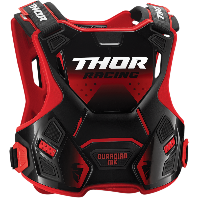 Thor Guardian MX Roost Guard Red