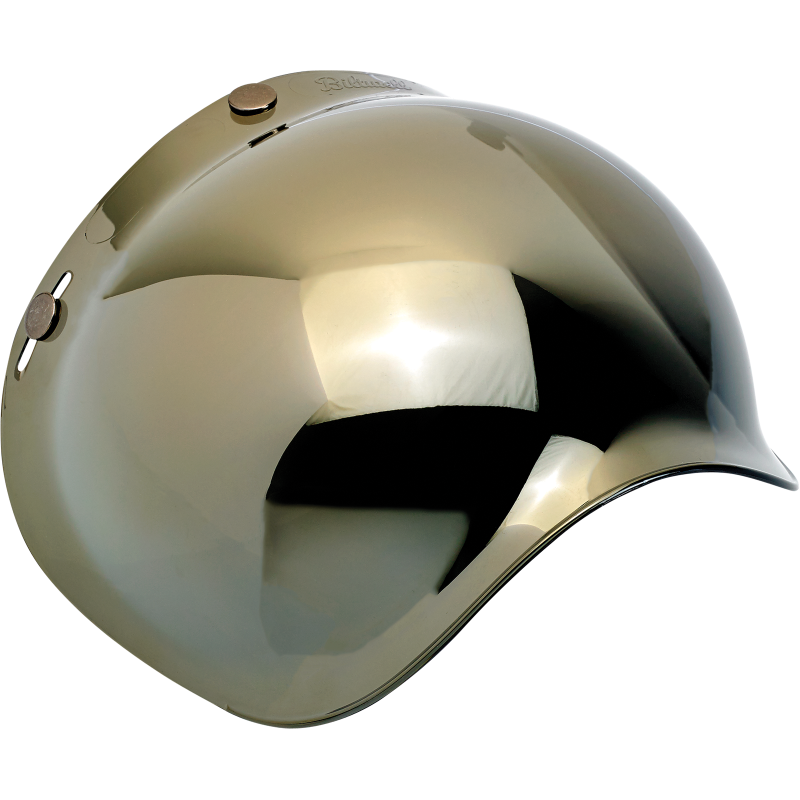 Biltwell Bubble Shield - Gold Mirror