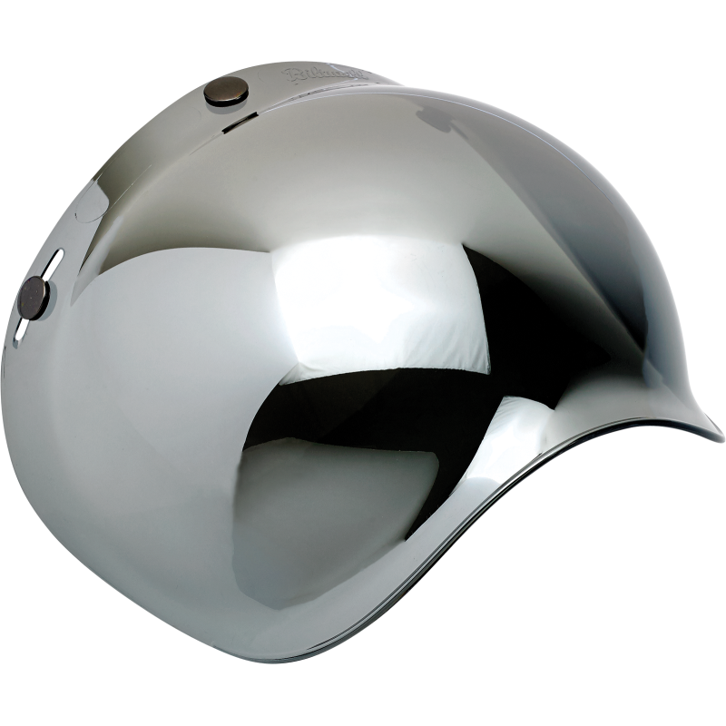 Biltwell Bubble Shield - Chrome Mirror