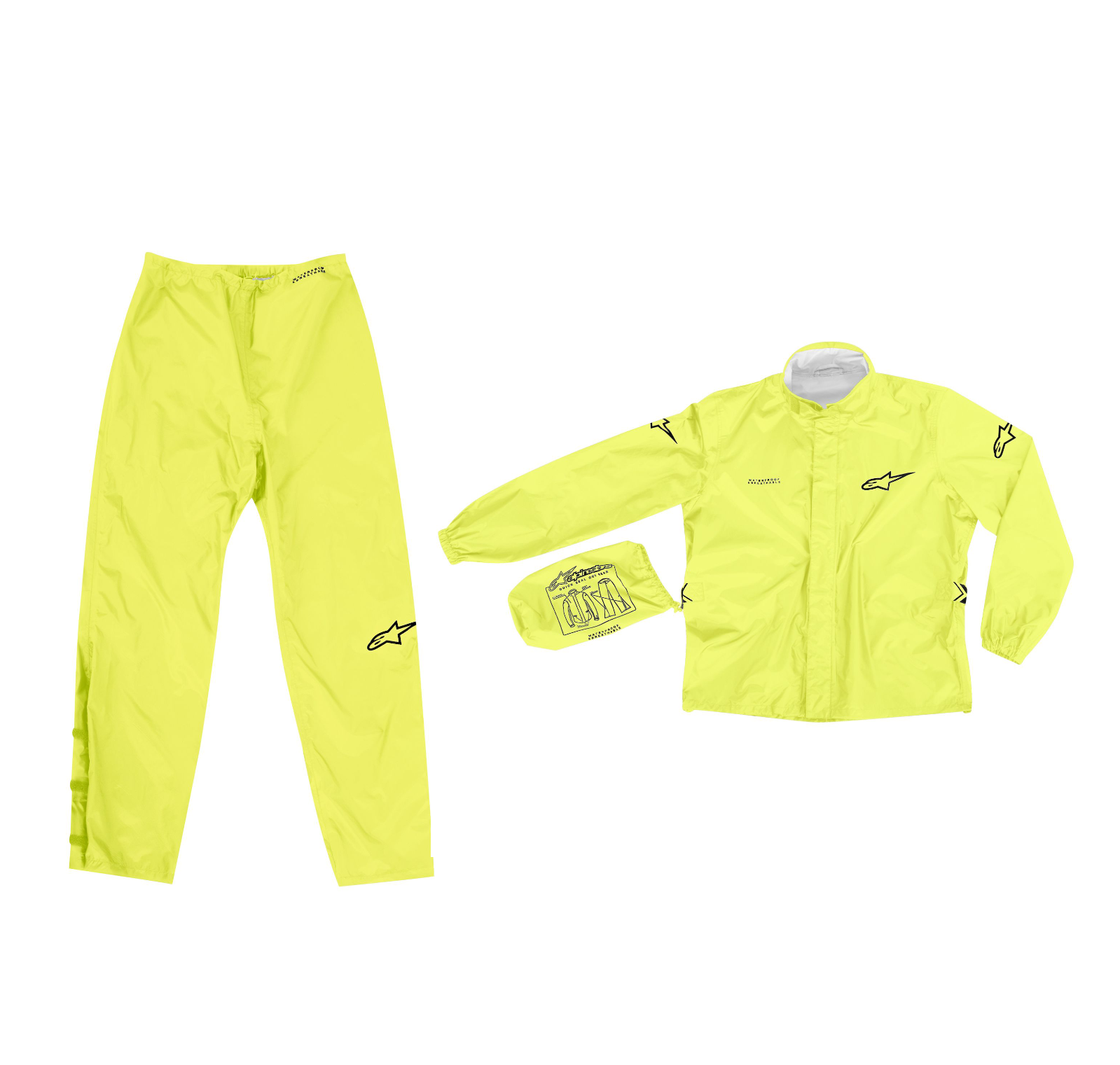 Alpinestars Quick Seal Rainsuit - Motorcycle Rain Gear - Studio Cycle