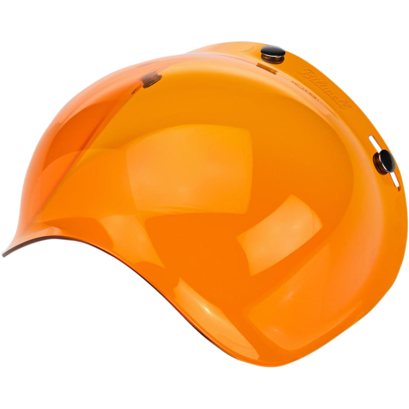 Biltwell Bubble Shield - Orange - Studio Cycle