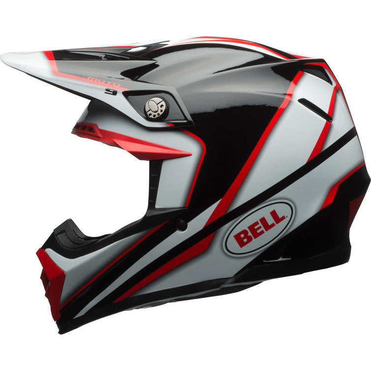 Bell Moto-9 Series MX Helmet - Spark Red