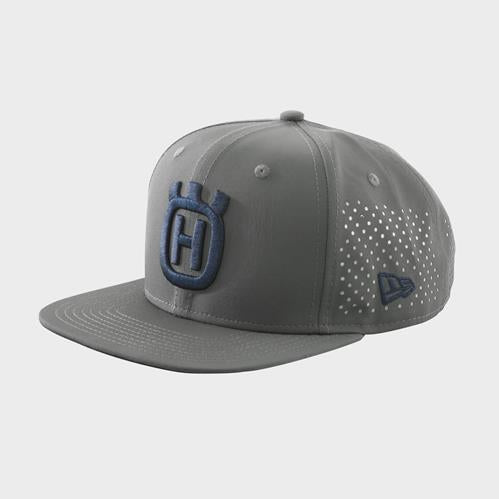 Husqvarna Logo NewEra Gray Flat Cap