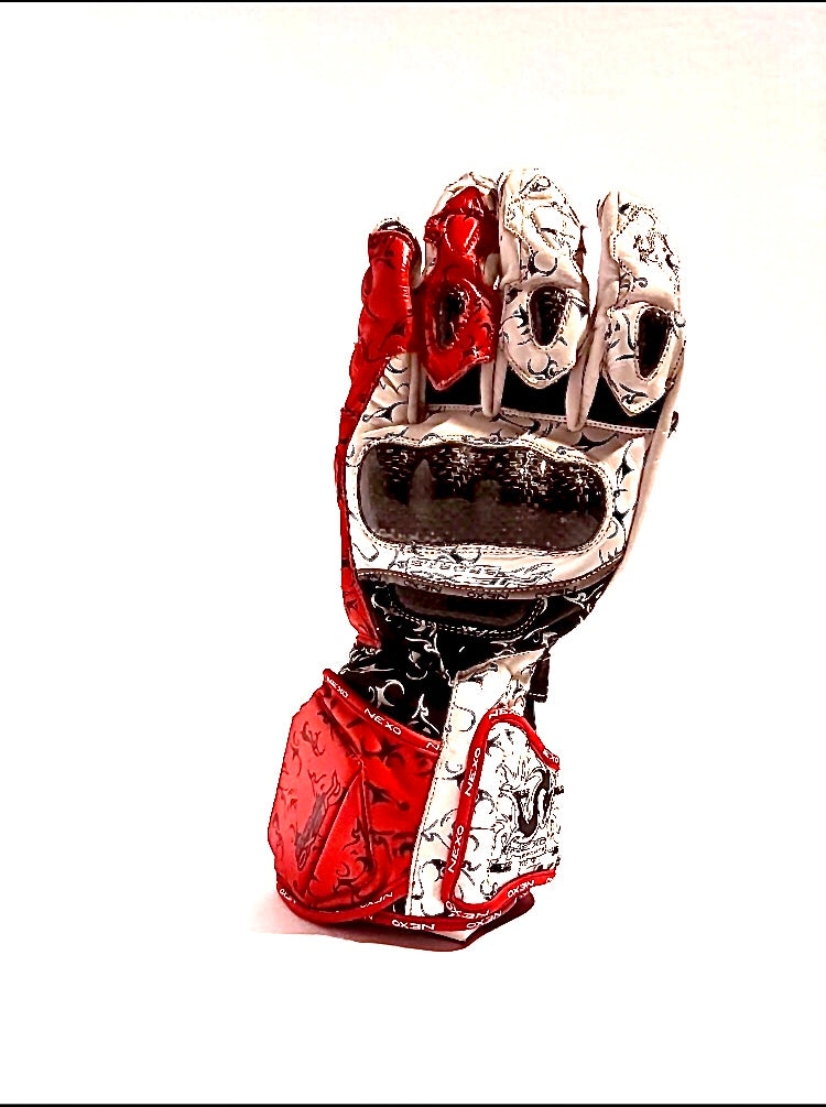 NEXO Sports Blade Gloves -Red/White