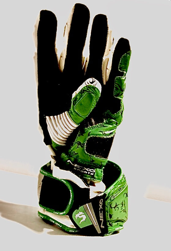 NEXO Sports Blade Gloves - Green/White