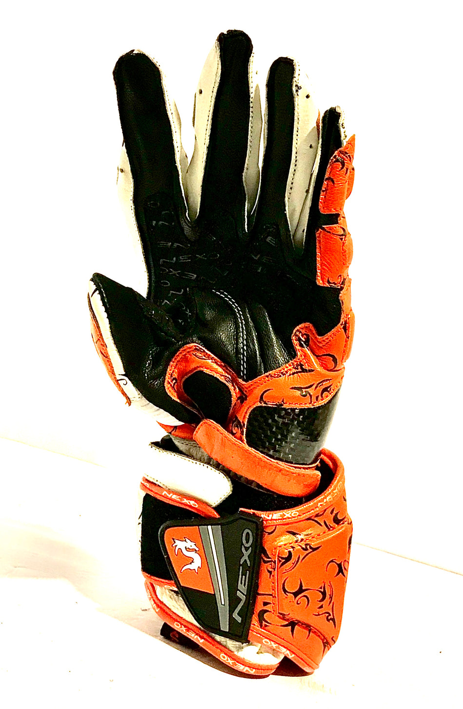 NEXO Sports Blade Gloves -Orange/White