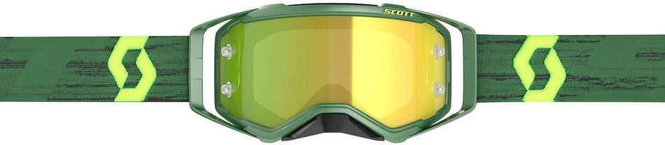 Scott Prospect Goggles - Green/Yellow Yellow Chrome