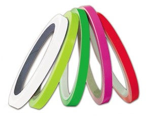 Fluorescent Adhesive Strip for Wheels