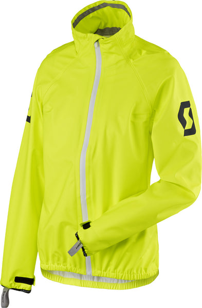 Scott Womens Pro DP Rain Jacket Yellow Studio Cycle