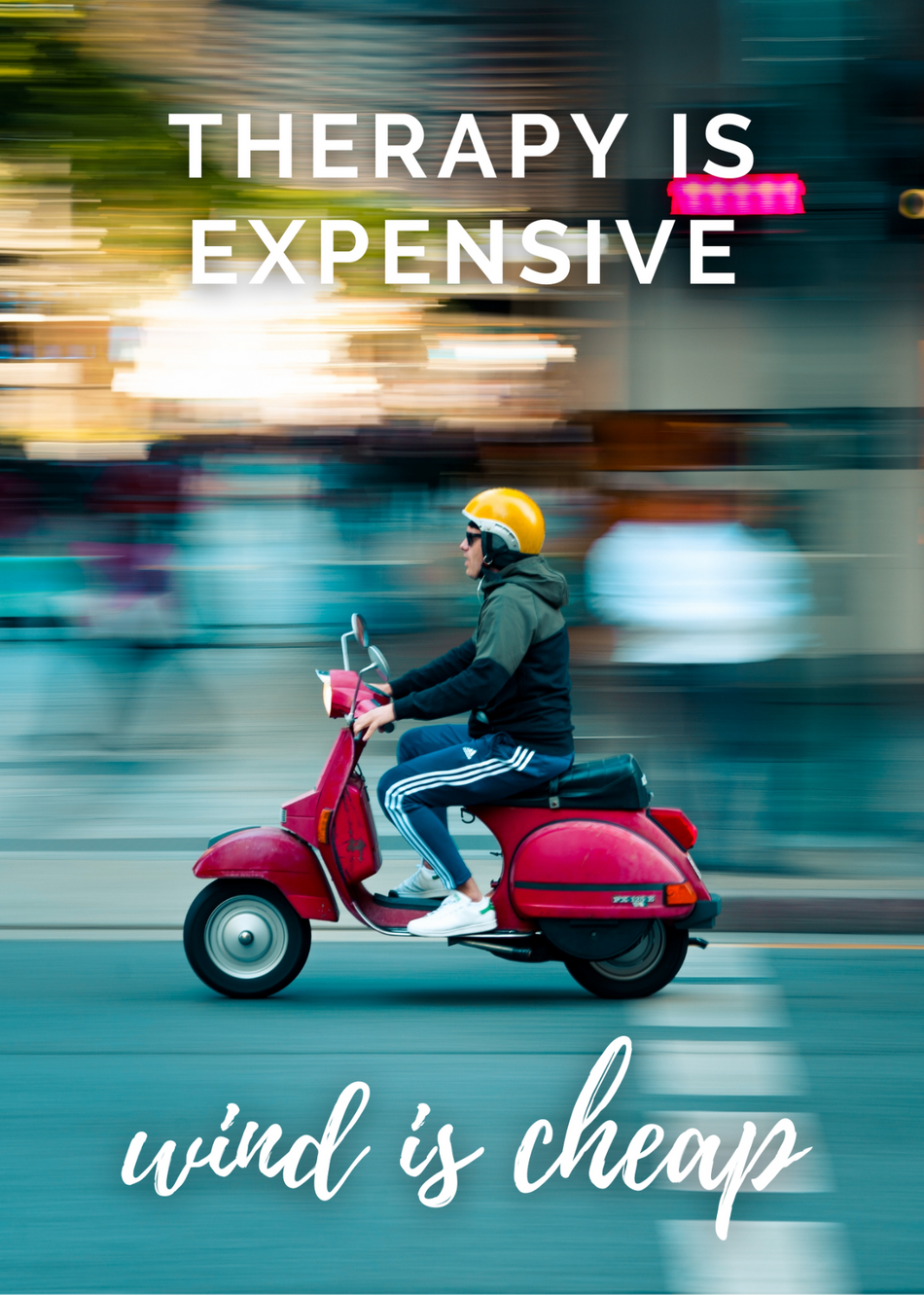 Greeting Card - "Therapy"