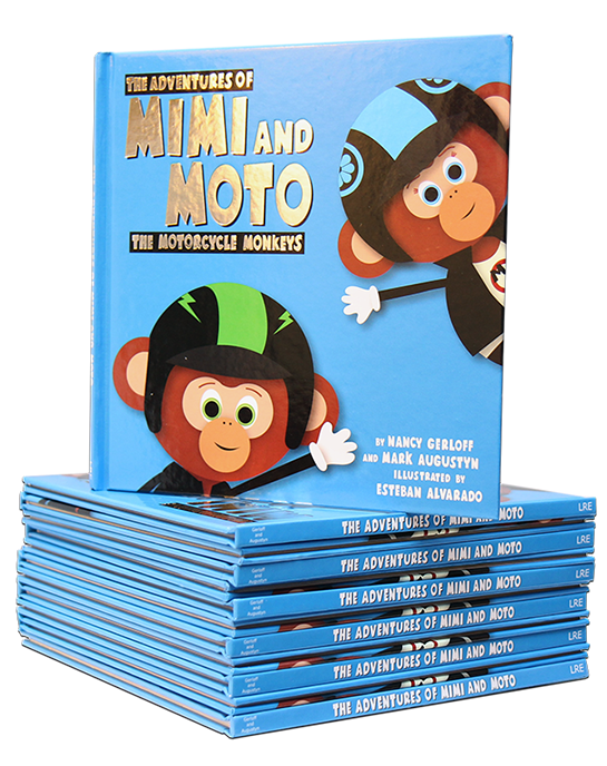 Mimi & Moto Hardcover Children's Book - Studio Cycle