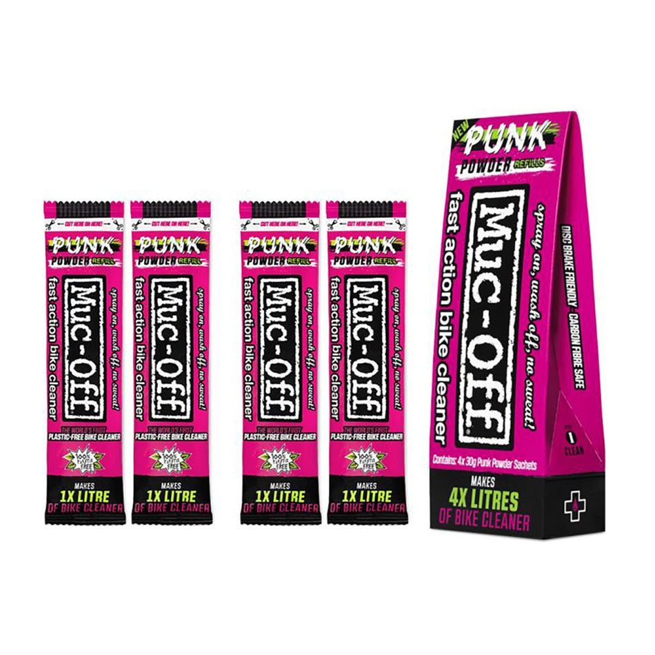 Muc-Off Punk Powder 4x plastic-free refills
