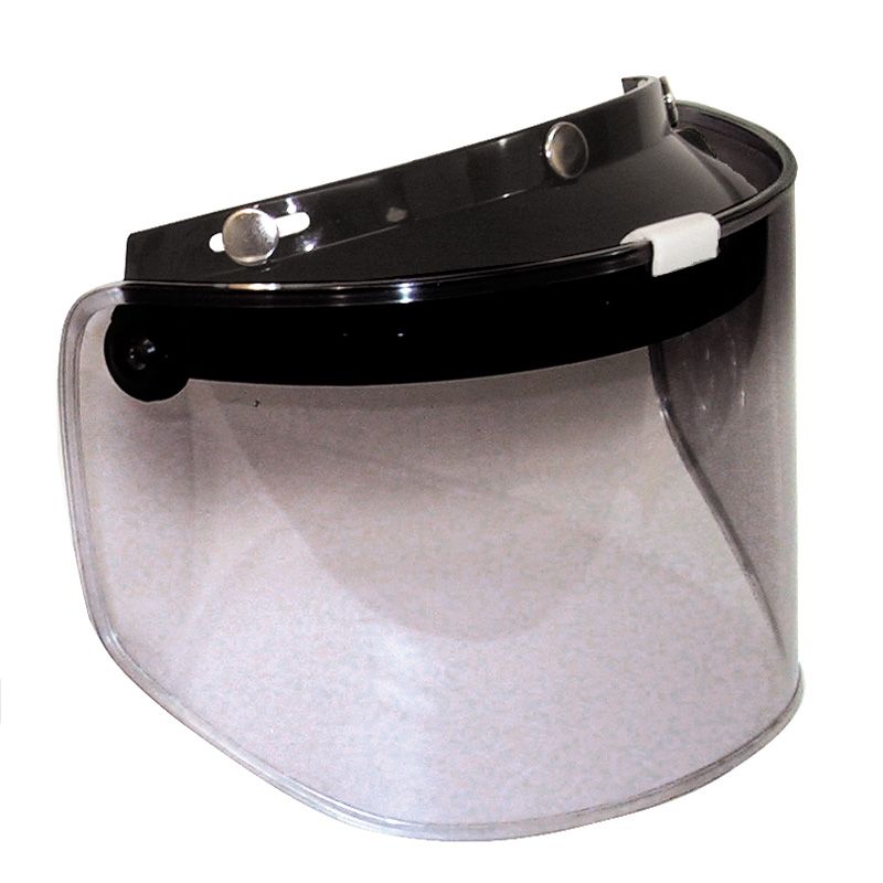 Single Lens Shield 3-Snap Dark Smoke
