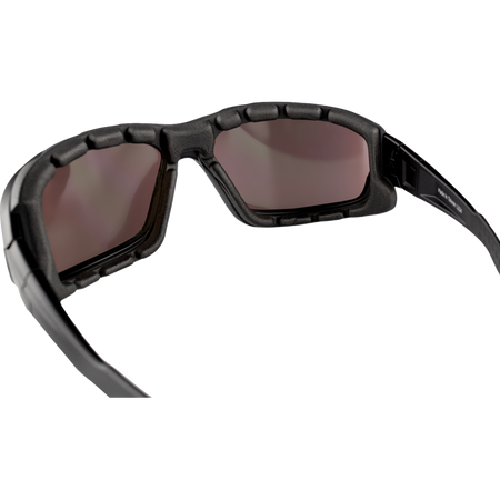 Bobster PCH Sunglasses – Black Crimson w/ Pink Yellow Mirror Lens - Studio Cycle