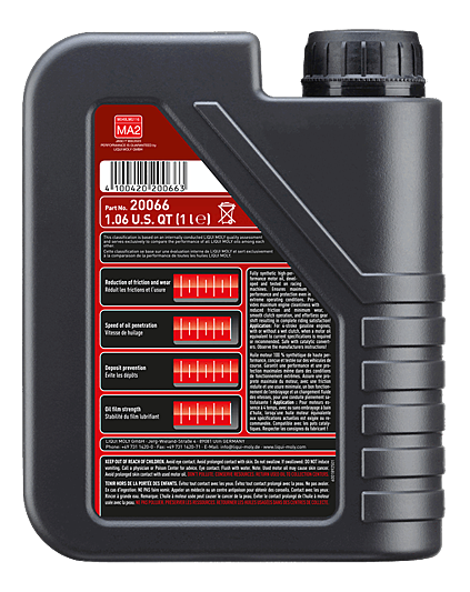 LiquiMoly 4T Synth SAE 10W50 STREET RACE