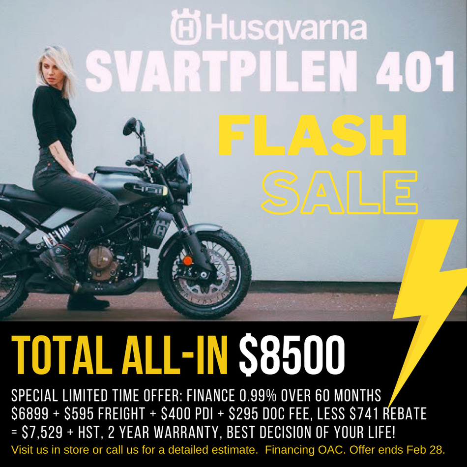 2024 Husqvarna Svartpilen 401 - IN STOCK