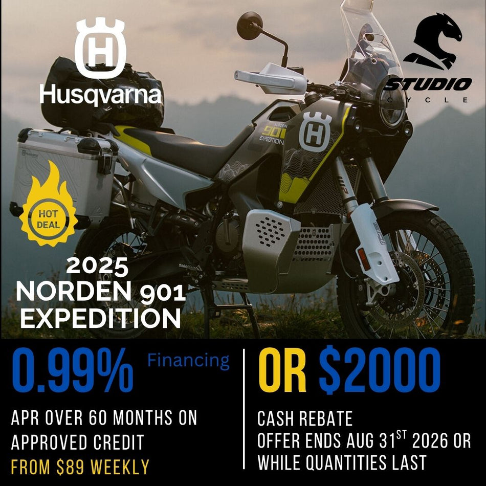 2025 Husqvarna Norden 901 Expedition - IN STOCK - Studio Cycle