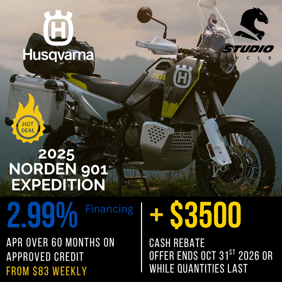 2025 Husqvarna Norden 901 Expedition - IN STOCK - Studio Cycle