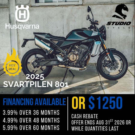 2025 Husqvarna Svartpilen 801 - IN STOCK - Studio Cycle