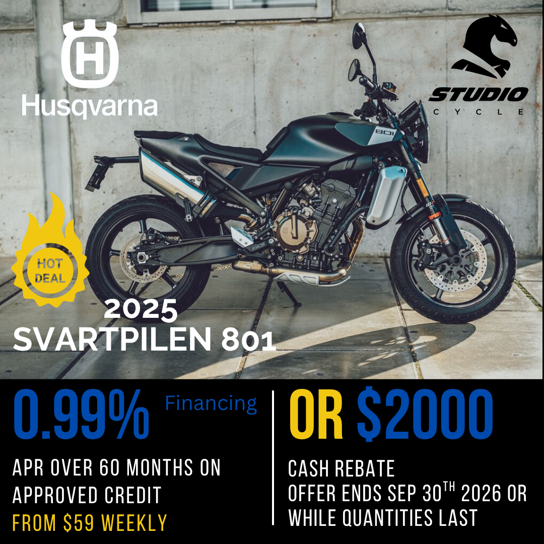 2025 Husqvarna Svartpilen 801 - IN STOCK - Studio Cycle