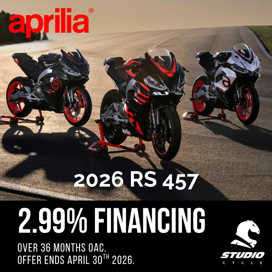 2026 RS 457 - Racing Stripes - READY TO ORDER - Studio Cycle
