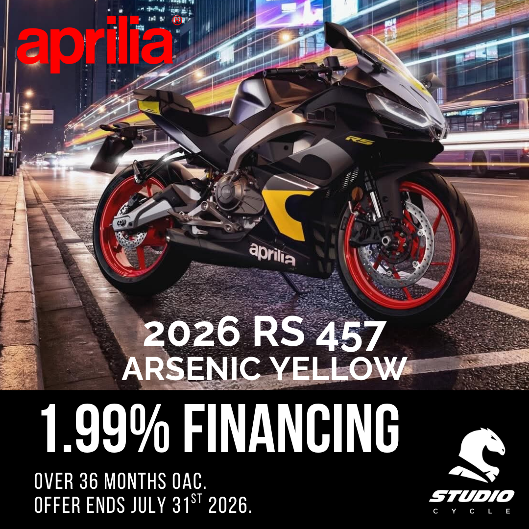 2026 RS 457 - Arsenic Yellow - IN STOCK - Studio Cycle