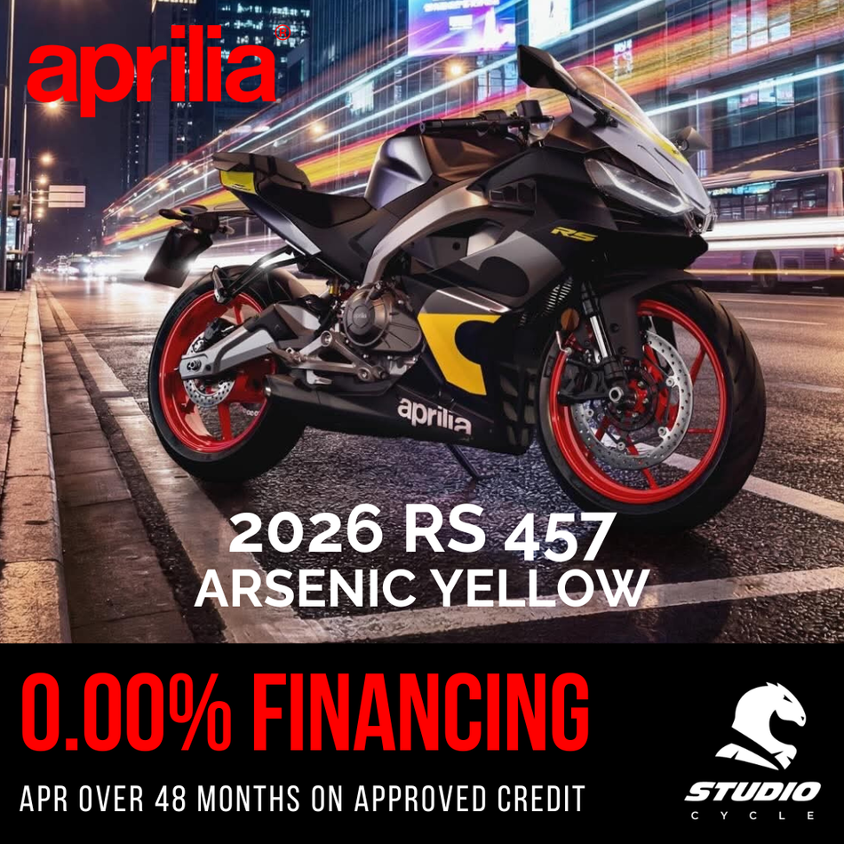 2026 RS 457 - Arsenic Yellow - IN STOCK - Studio Cycle