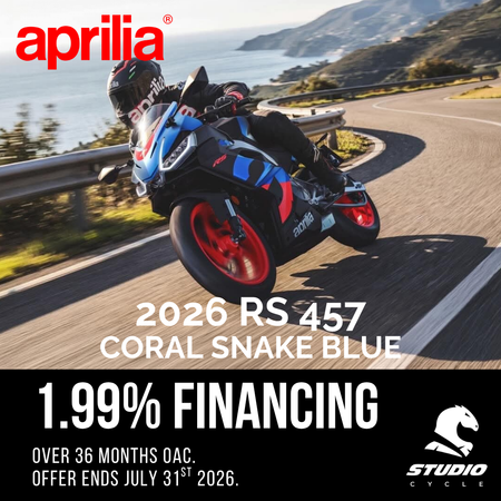 2026 RS 457 - Coral Snake Blue - IN STOCK - Studio Cycle