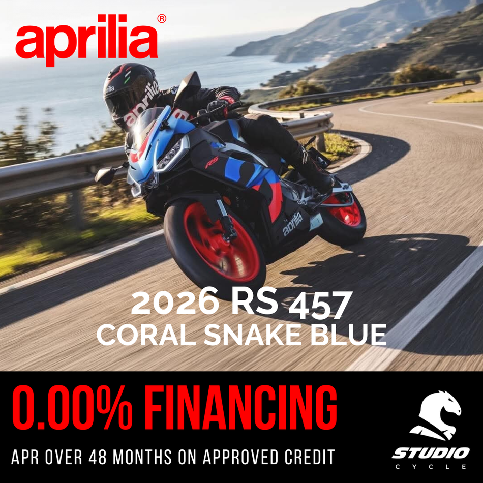 2026 RS 457 - Coral Snake Blue - IN STOCK - Studio Cycle