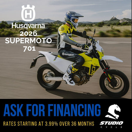 2026 Husqvarna 701 Supermoto - IN STOCK - Studio Cycle