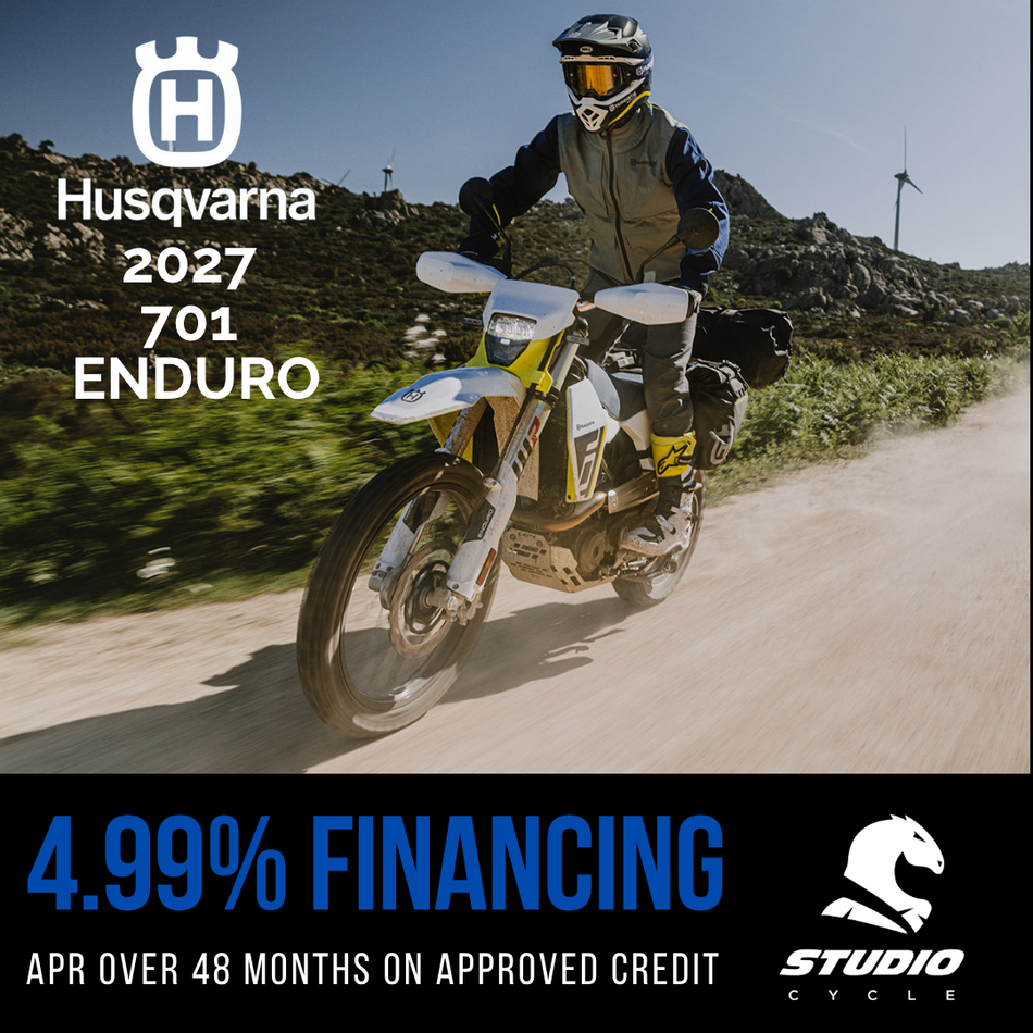 2027 Husqvarna 701 Enduro - PRE ORDER - Studio Cycle