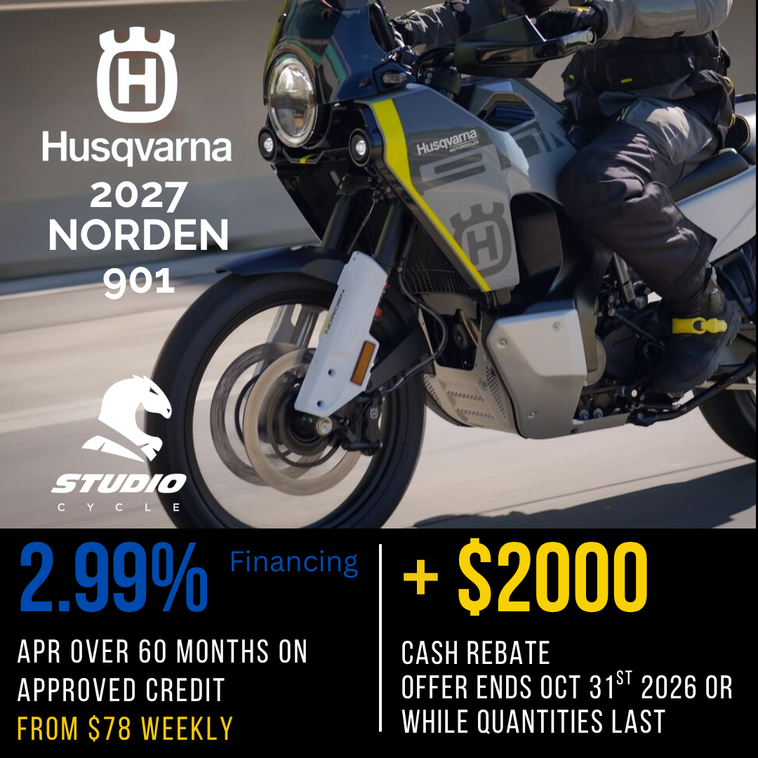 2027 Husqvarna Norden 901 - IN STOCK - Studio Cycle