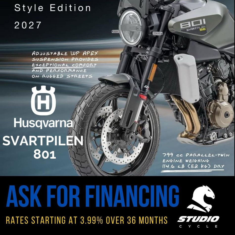 2027 Husqvarna Svartpilen 801 SE - PRE ORDER - Studio Cycle